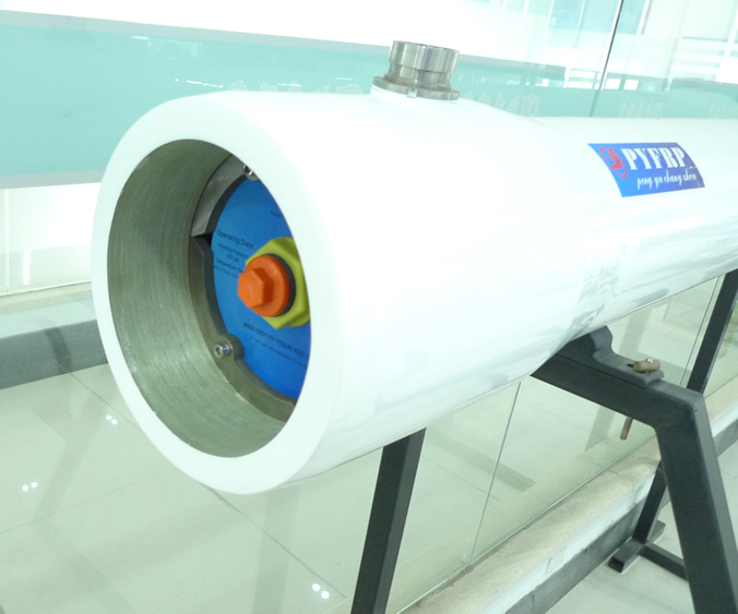 绥滨PYFRP反渗透膜壳工程图安装图纸设计图